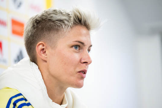 Lina Hurtig of the Swedish women's national football team