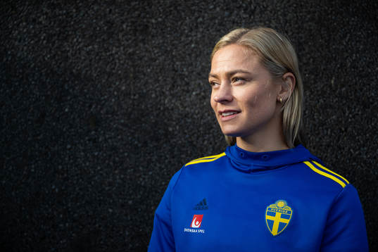 Fridolina Rolfö of the Swedish women's national football