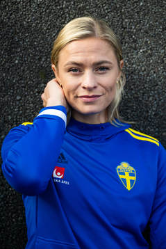 Fridolina Rolfö of the Swedish women's national football