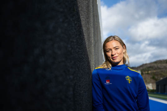 Fridolina Rolfö of the Swedish women's national football