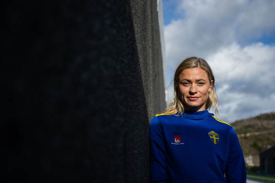Fridolina Rolfö of the Swedish women's national football
