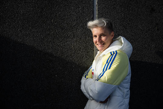 Lina Hurtig of the Swedish women's national football team