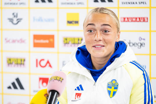 Hanna Bennison of the Swedish women's national football