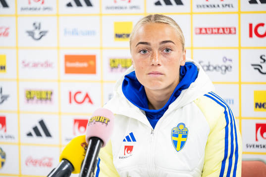 Hanna Bennison of the Swedish women's national football