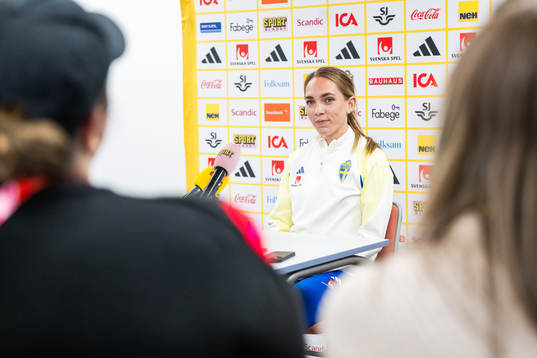 Elin Rubensson of the Swedish women's national football