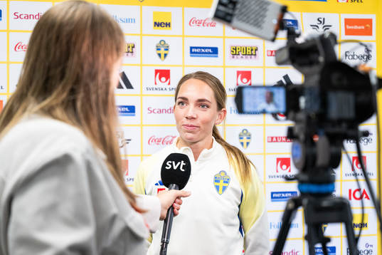 Elin Rubensson of the Swedish women's national football