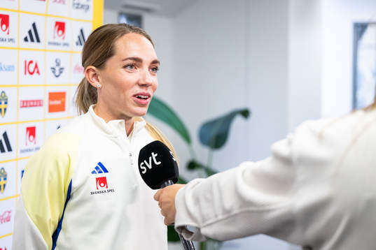 Elin Rubensson of the Swedish women's national football