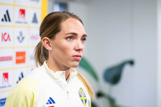 Elin Rubensson of the Swedish women's national football