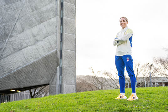 Elin Rubensson of the Swedish women's national football