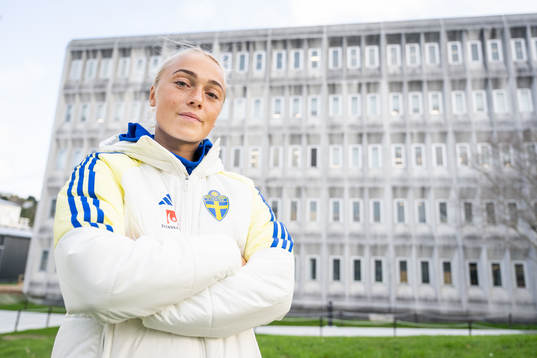 Hanna Bennison of the Swedish women's national football