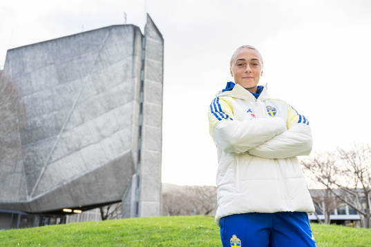 Hanna Bennison of the Swedish women's national football