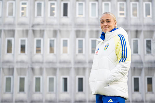 Hanna Bennison of the Swedish women's national football