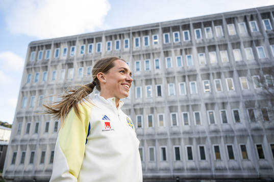Elin Rubensson of the Swedish women's national football