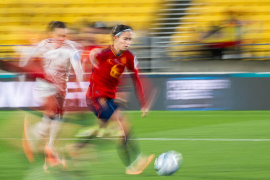 Melissa Herrera of Costa Rica and Aitana Bonmati of Spain