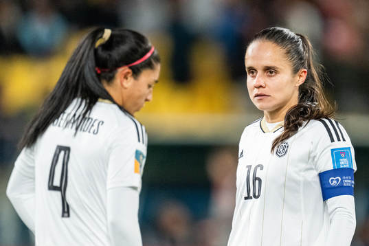Mariana Benavides and Katherine Alvarado of Costa Rica