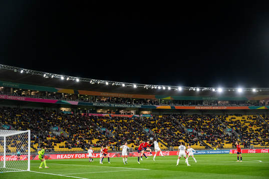 General view of Wellington Regional Stadium