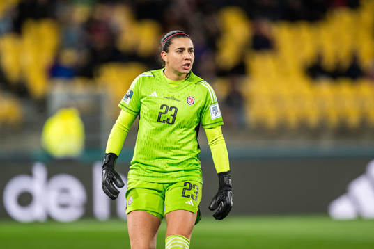 goalkeeper Daniela Solera of Costa Rica