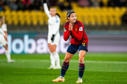 Aitana Bonmati of Spain reacts
