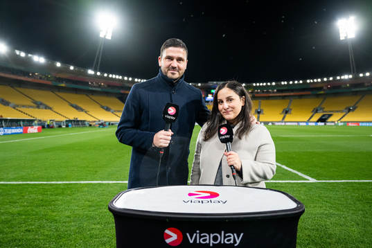 Bojan Djordjic and Jennifer Kücükaslan of Swedish