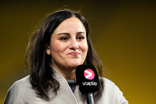 Jennifer Kücükaslan of Swedish broadcaster Viaplay