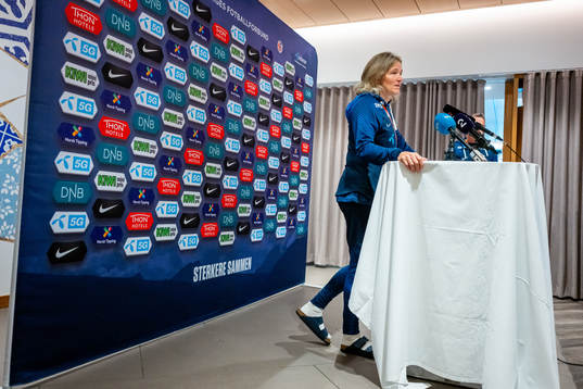Hege Riise, head coach of the Norwegian women’s national