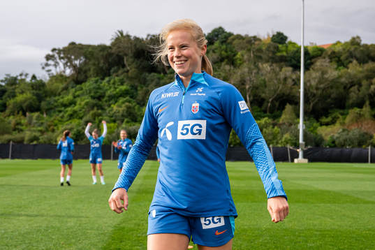 Julie Blakstad of the Norwegian women’s national football