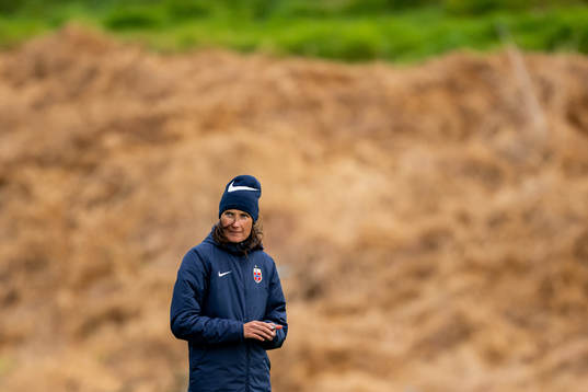 Ingvild Stensland, assistant coach of the Norwegian