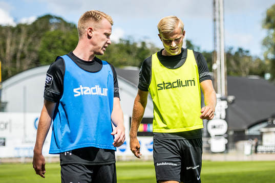 Landskronas David Edvardsson och Johan Rapp