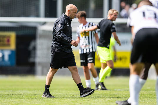 Landskronas tränare Billy Magnusson deppar