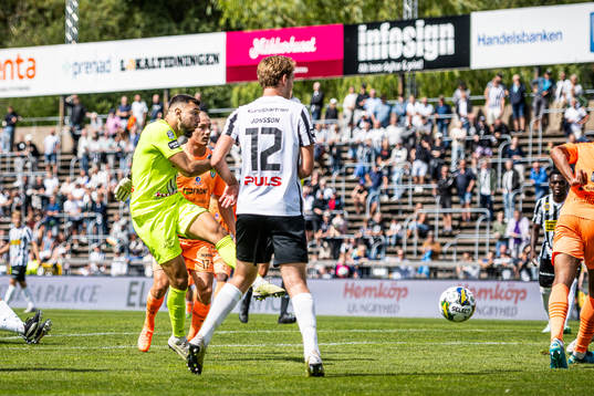 Landskronas målvakt Amr Kaddoura
