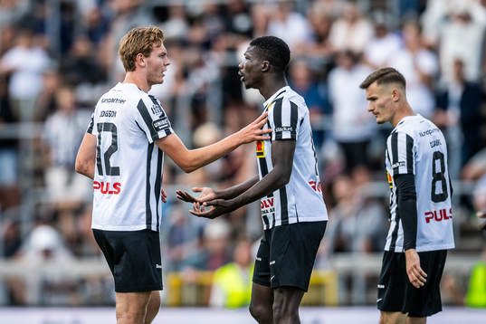 Landskronas Melker Jonsson, Ousmane Diawara och Robin