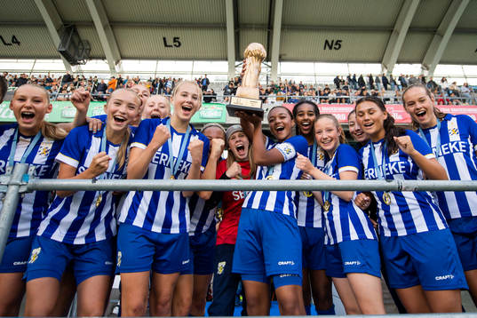 IFK Göteborgs lag jublar