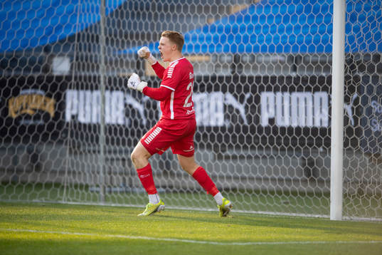 Utsiktens Lukas Lehto jublar