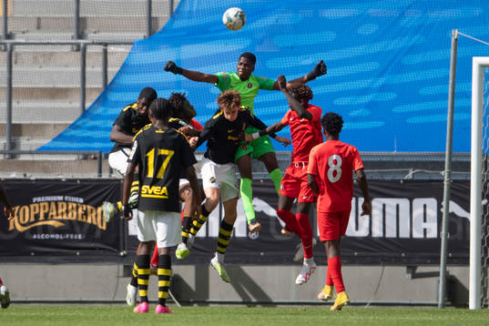 Spelare i AIK och Right To Dream