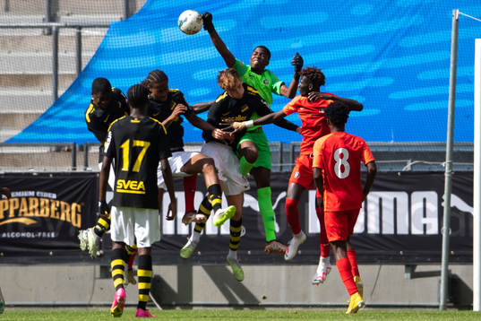 Spelare i AIK och Right To Dream