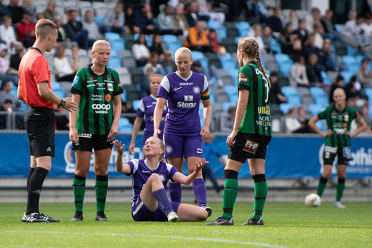En spelare i Jitex reagerar på ett beslut