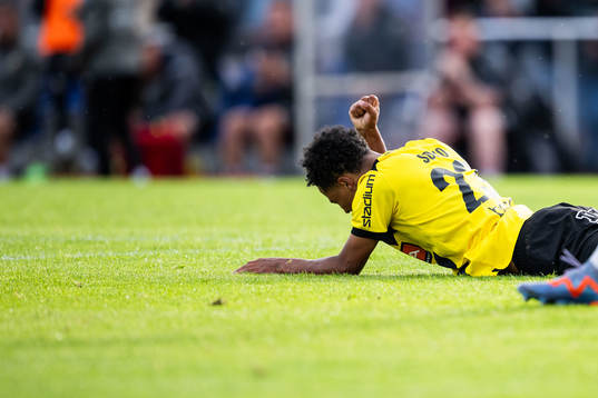 Häckens Momodou Lamin Sonko deppar