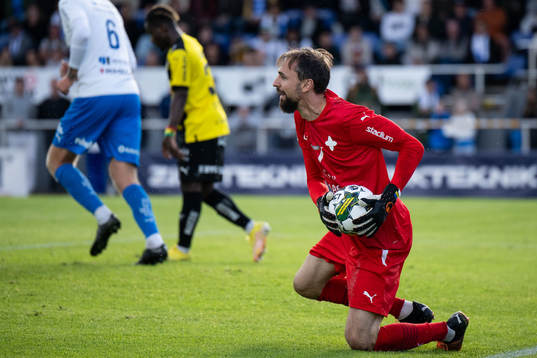 Värnamos målvakt Pilip Vaitsiakhovich