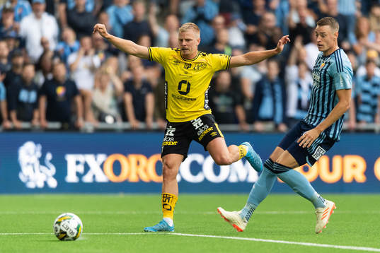 Elfsborgs Jeppe Møldrup Okkels och Djurgårdens Jesper