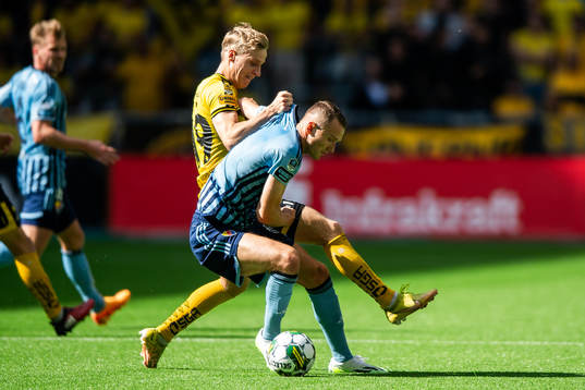 Elfsborgs Jeppe Møldrup Okkels och Djurgårdens Marcus