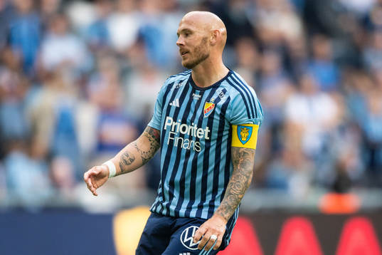 Djurgårdens Magnus Eriksson deppar