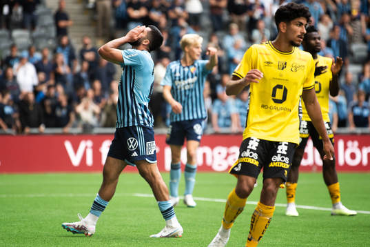 Djurgårdens Musa Qurbanli deppar