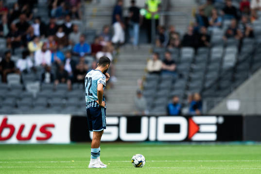 Djurgårdens Musa Qurbanli deppar