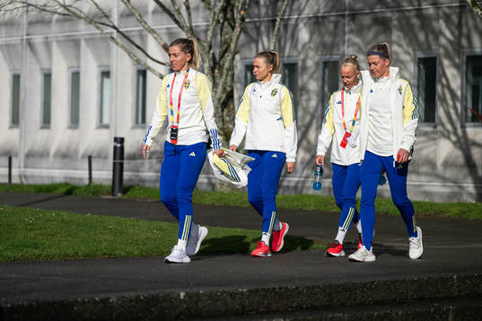 Linda Sembrant, Fridolina Rolfö, Caroline Seger and Olivia