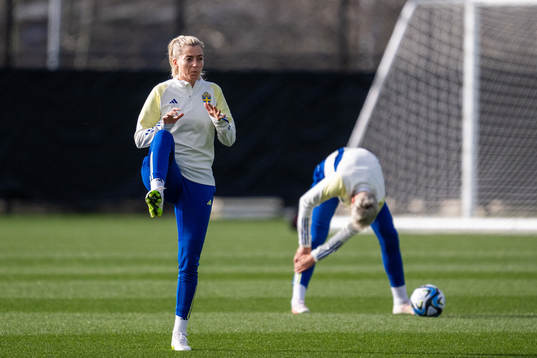 Linda Sembrant of the Swedish women's national team at a