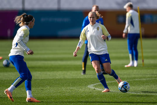 Magdalena Eriksson of the Swedish women's national team at