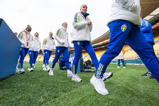 Stina Lennartsson of the Swedish women's national football