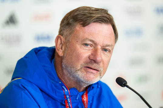 Head coach Peter Gerhardsson of the Swedish women's