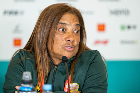 Head coach Desiree Ellis of the South African women's