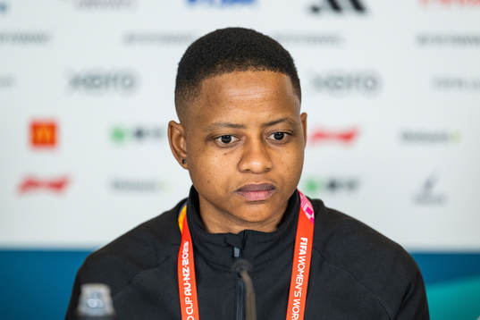 Refiloe Jane of the South African women's national football